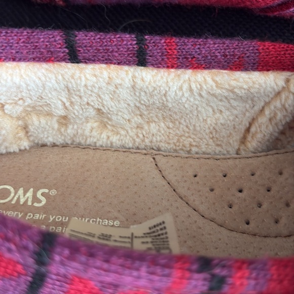 Toms Fleece Lined Womens Shoes - Picture 5 of 5